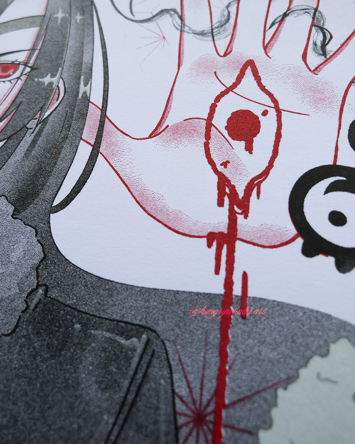 Yuru Asa Risograph Print