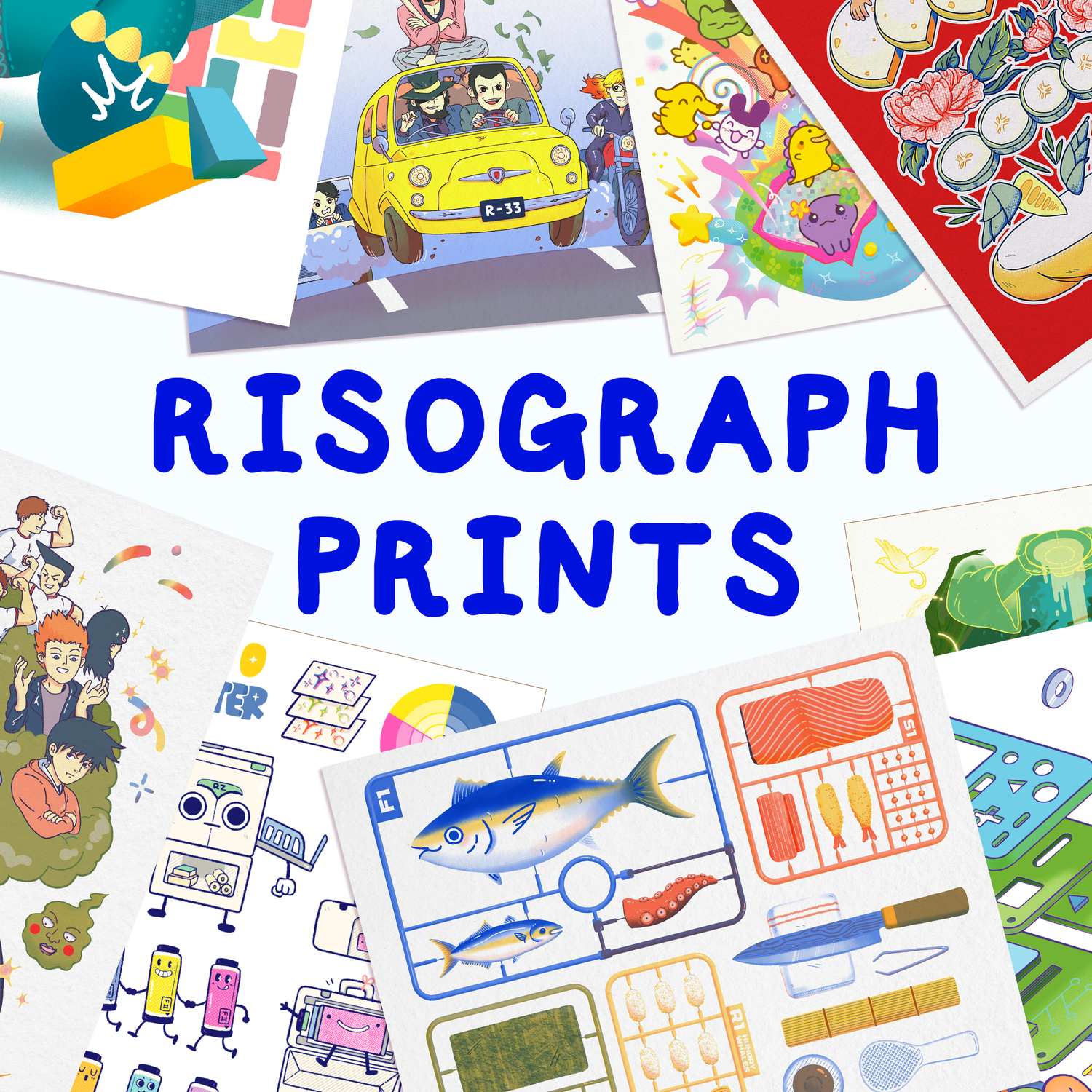 Risograph Prints