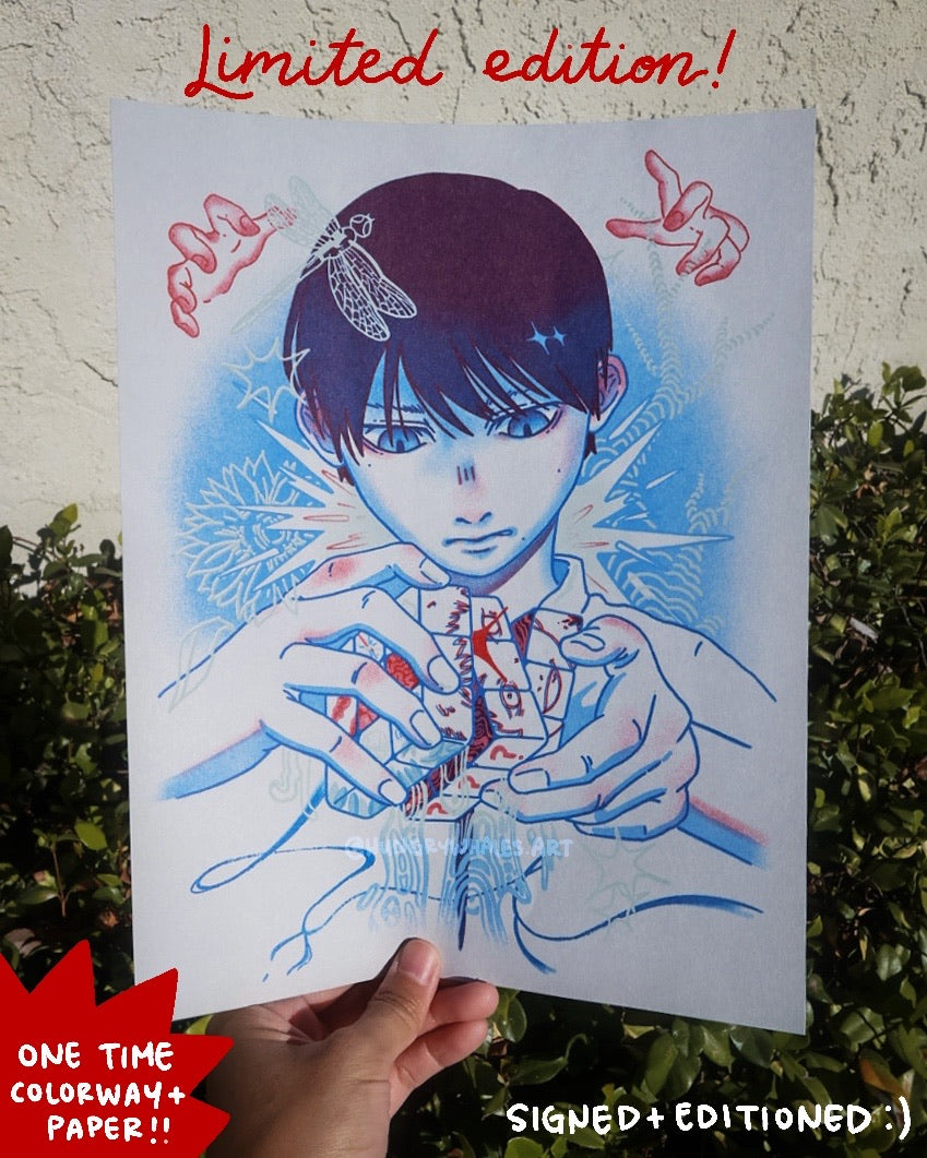 TSHD LIMITED EDITION RISOGRAPH PRINT