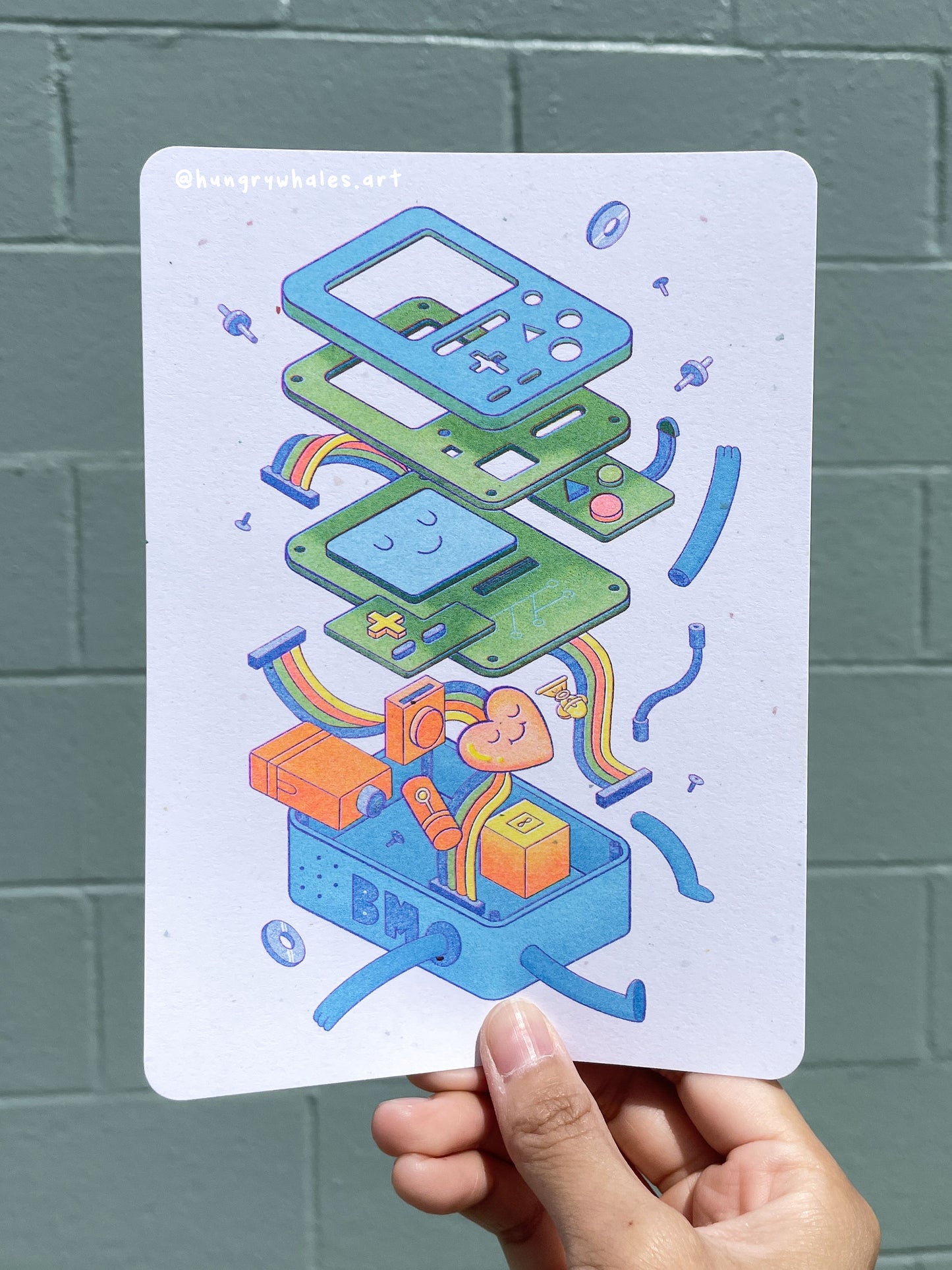 BMO Risograph Print