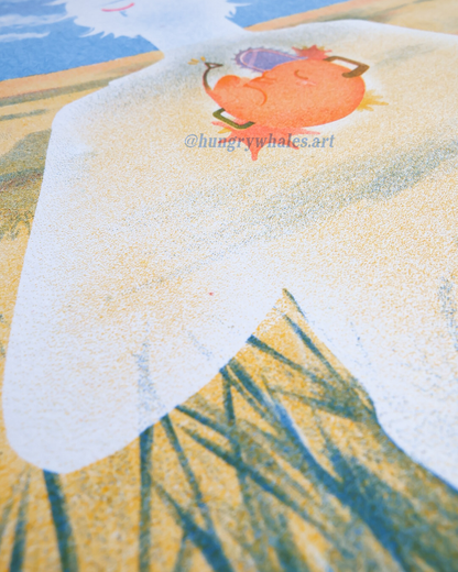 Denji Risograph Print