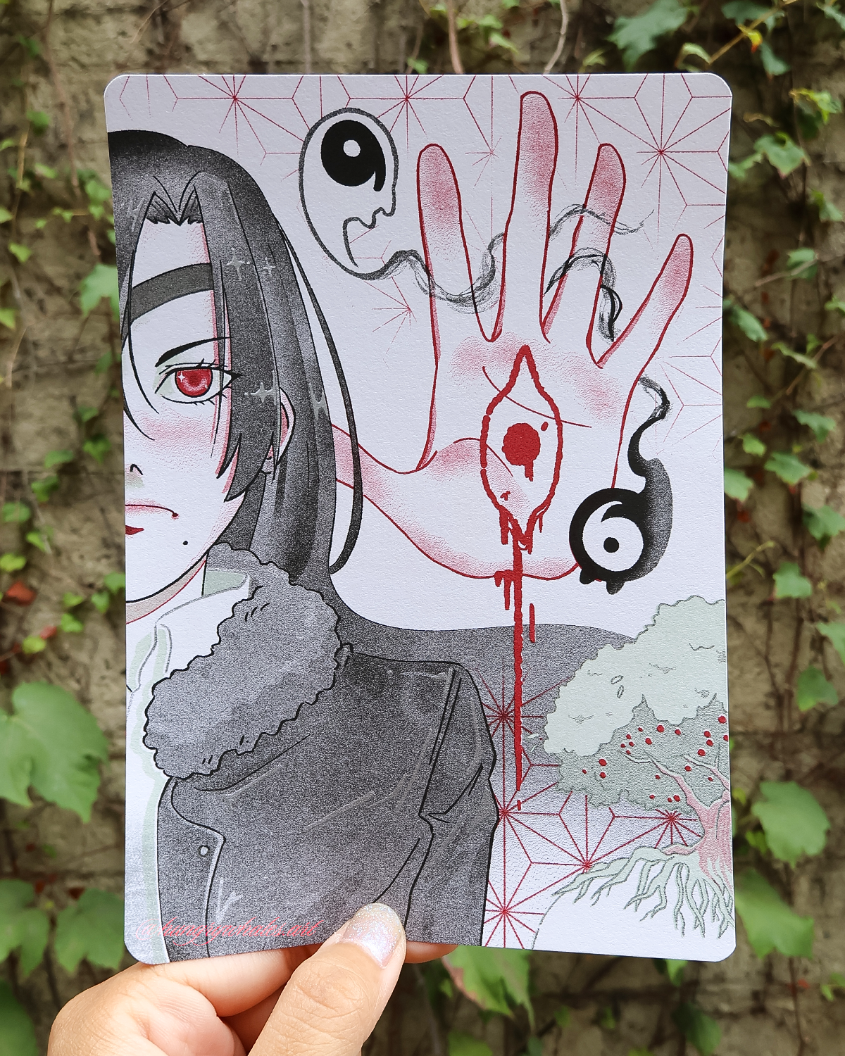 Yuru Asa Risograph Print