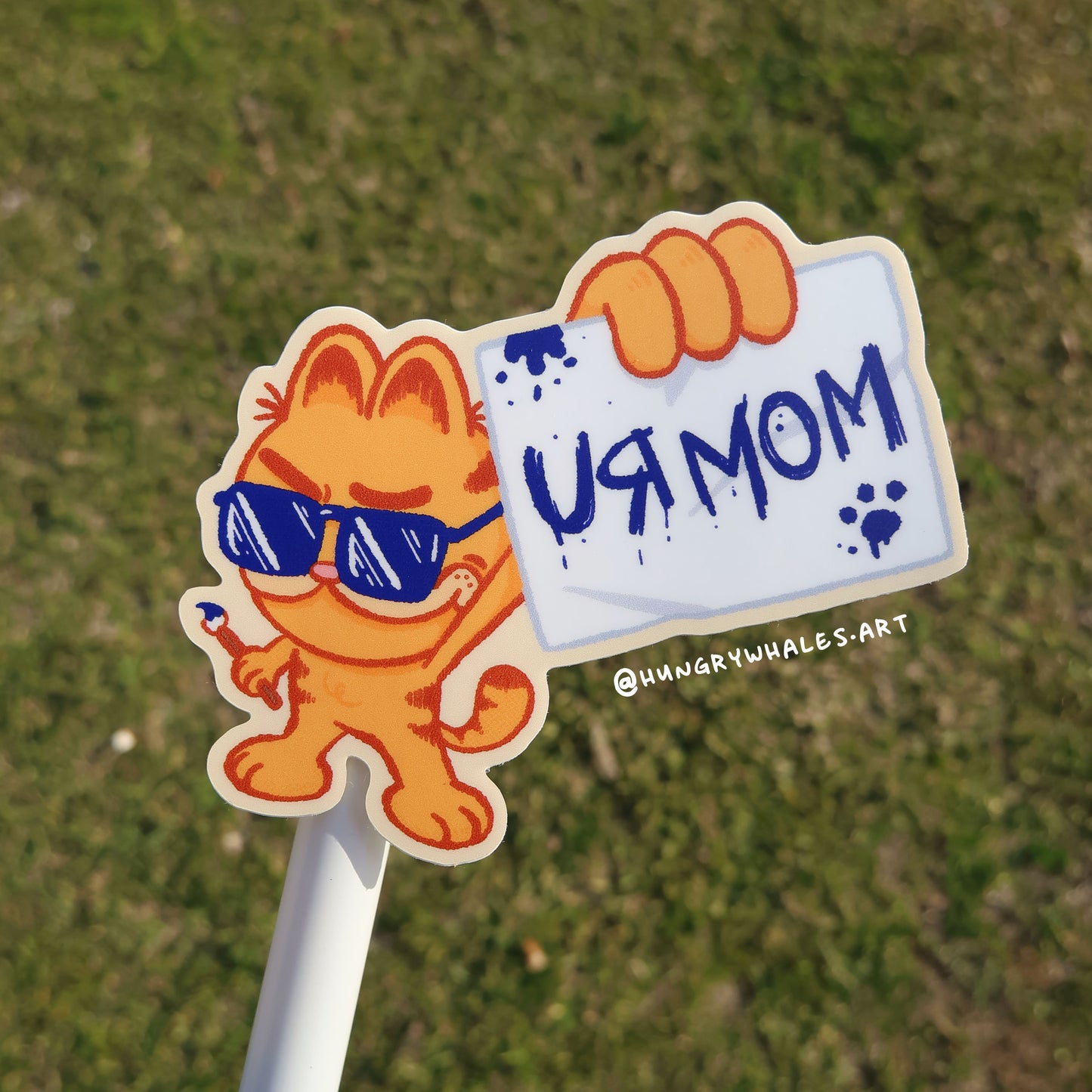 Garf Ur Mom Sticker