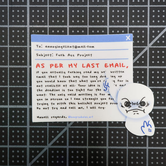 Last Email Sticker