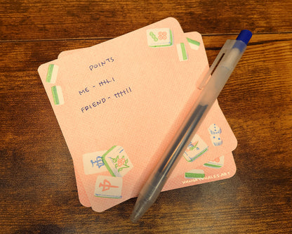 Mahjong Memo Pad