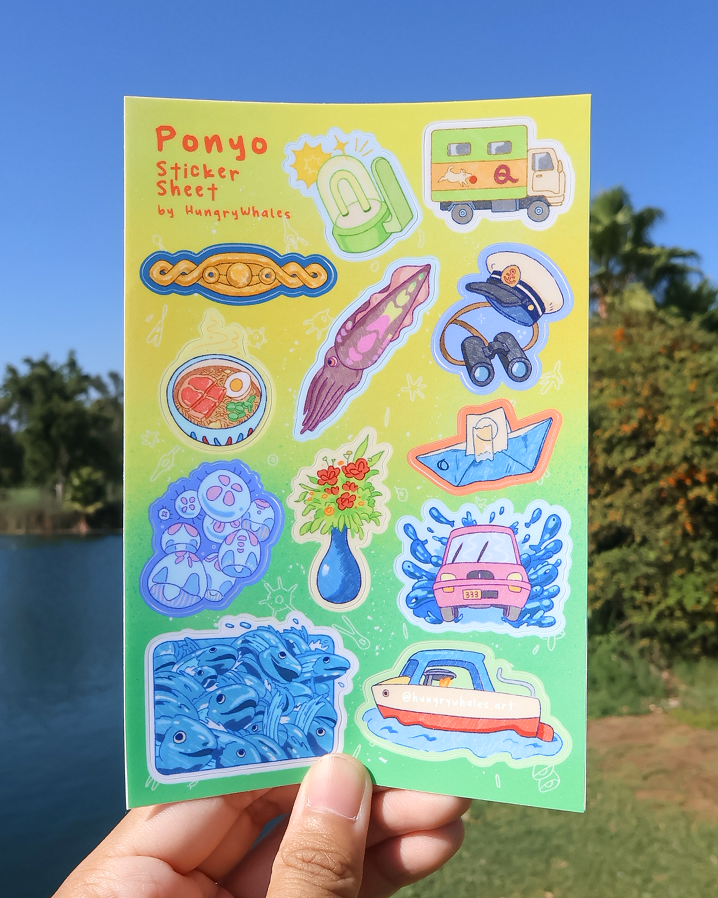 Studio Ghibli Sticker Sheets